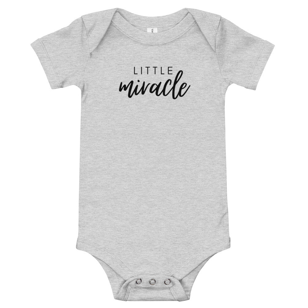 Little Miracle (Matching Family) - Baby short sleeve one piece