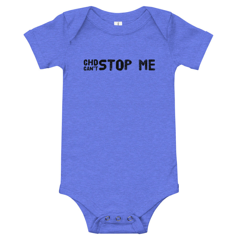 CHD Can't Stop Me - Baby short sleeve one piece
