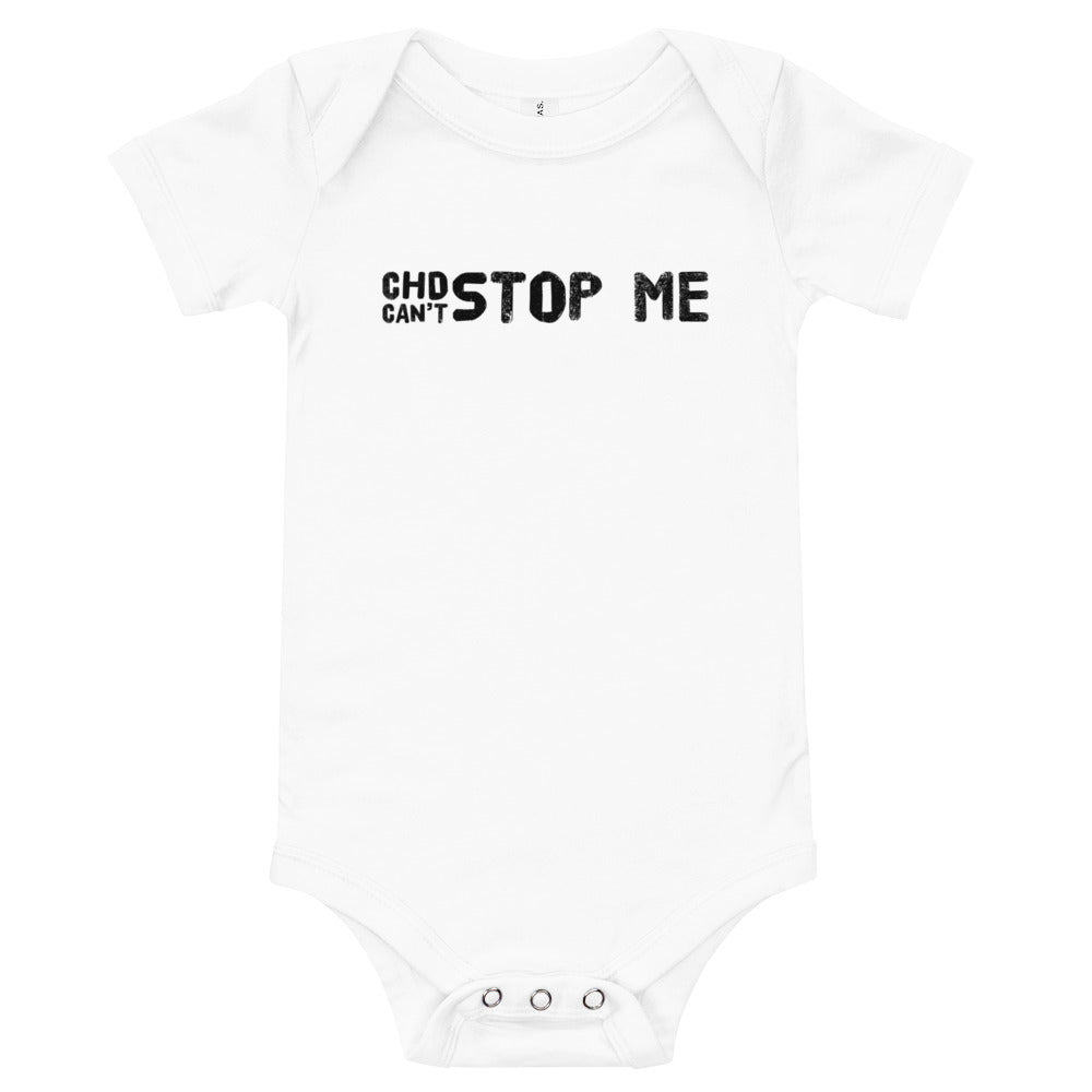 CHD Can't Stop Me - Baby short sleeve one piece