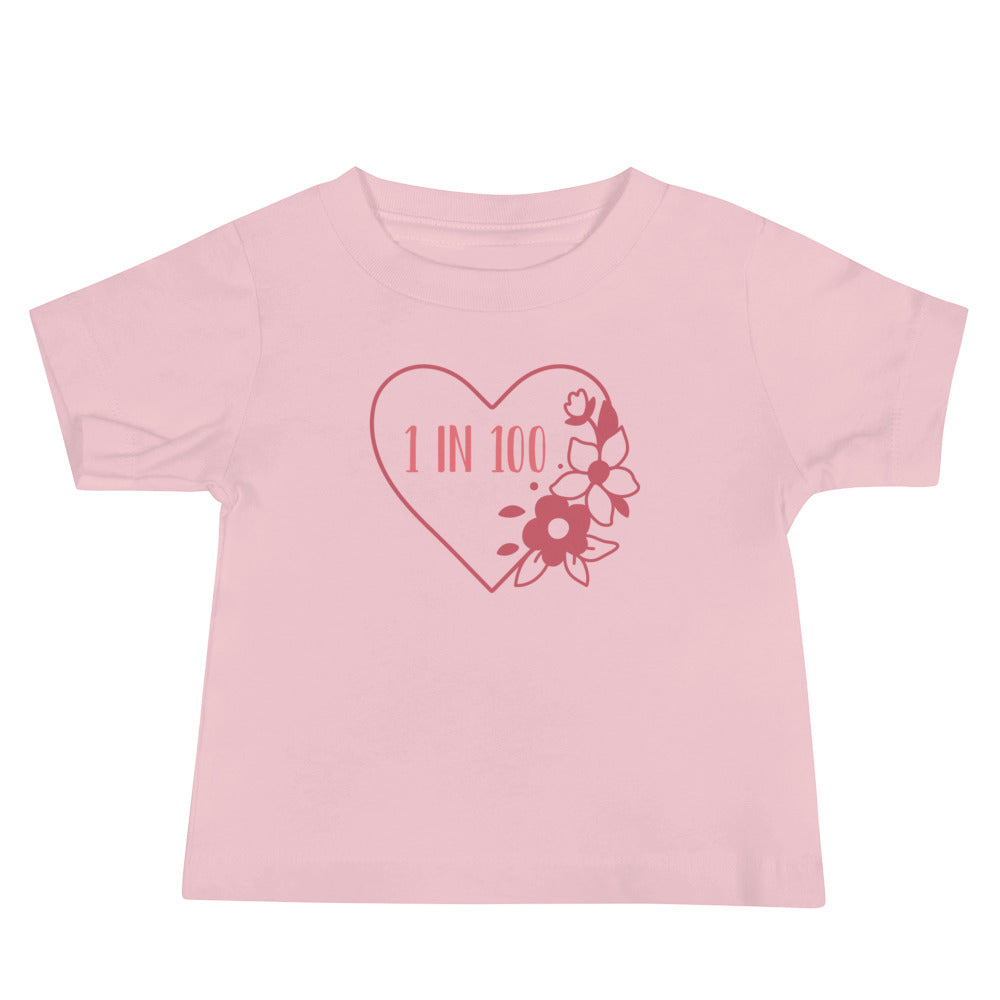 Heart Flower - Baby Jersey Short Sleeve Tee