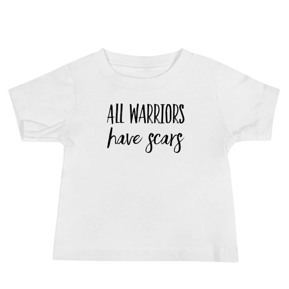 All Warriors Have Scars - Baby Jersey Short Sleeve Tee