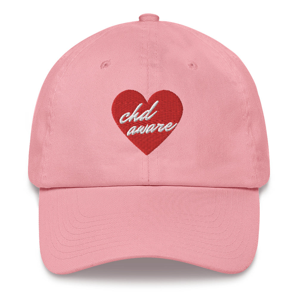 CHD Aware Heart Logo - Dad hat
