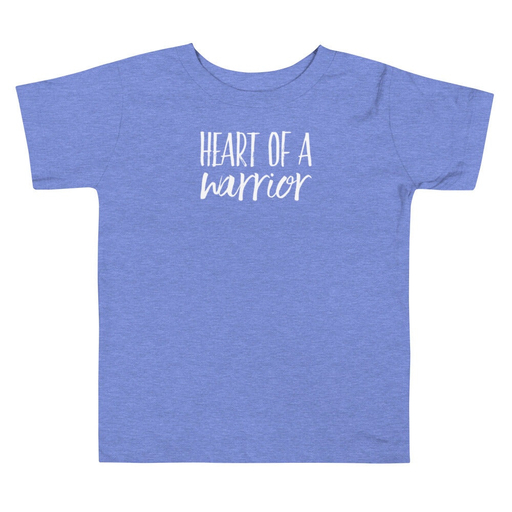 Heart of a Warrior - Toddler Short Sleeve Tee