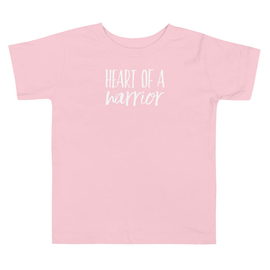Heart of a Warrior - Toddler Short Sleeve Tee