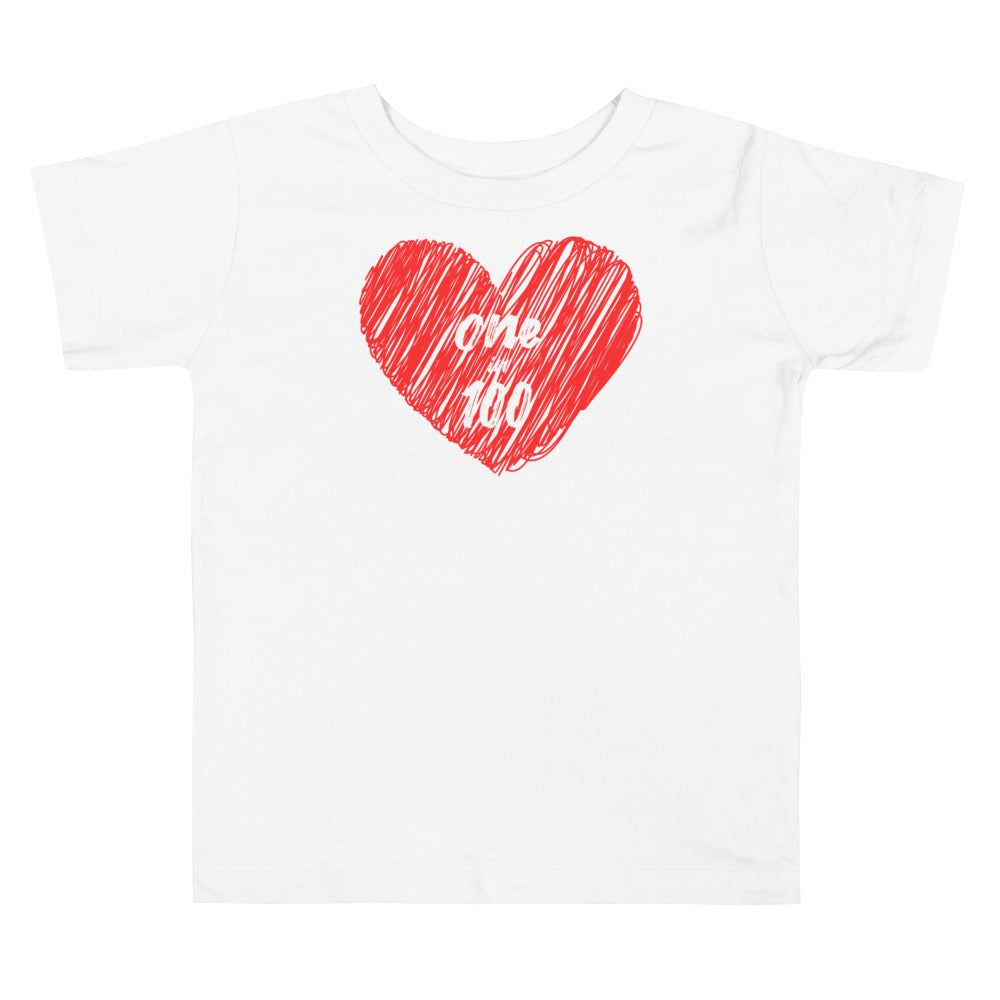 One in 100 - Toddler Short Sleeve Tee