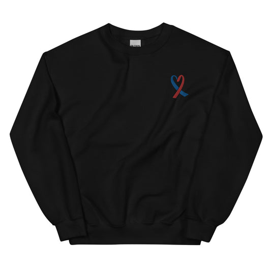 Heart Ribbon - Unisex Sweatshirt