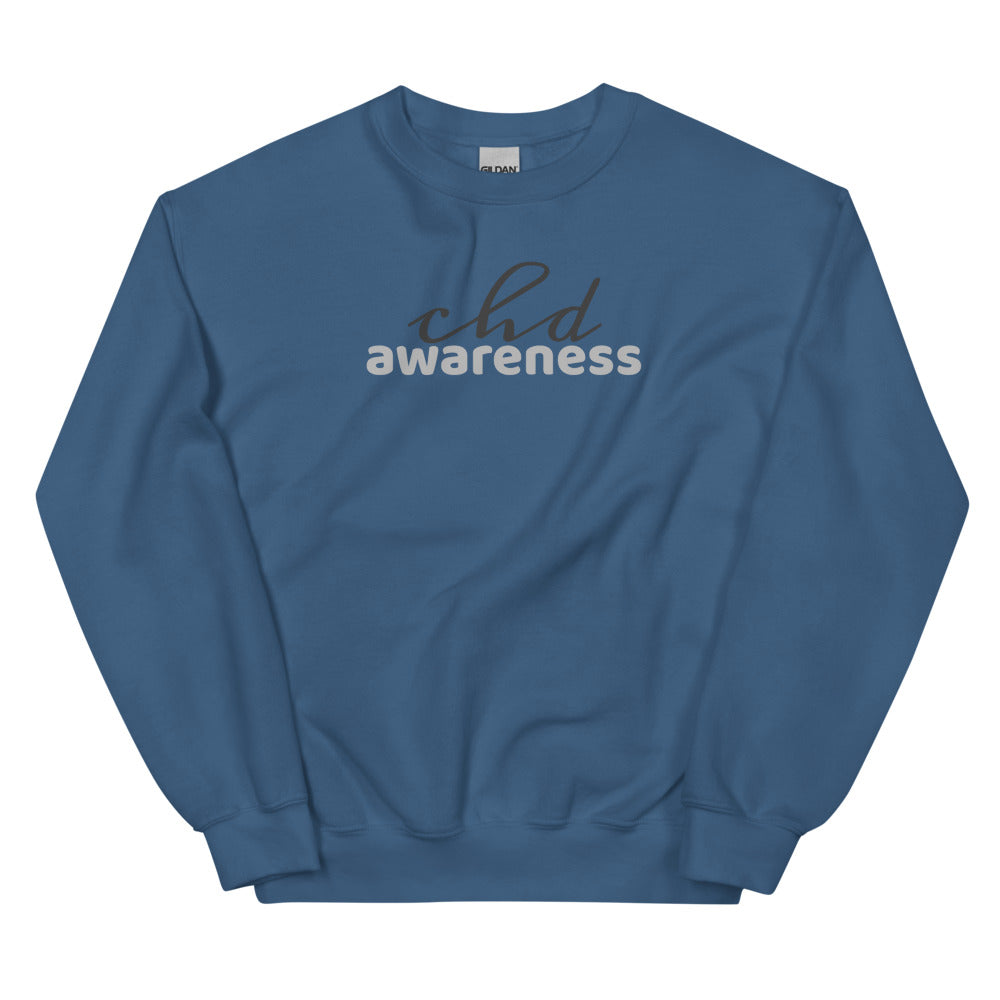 CHD Awareness Two Tone - Unisex Sweatshirt