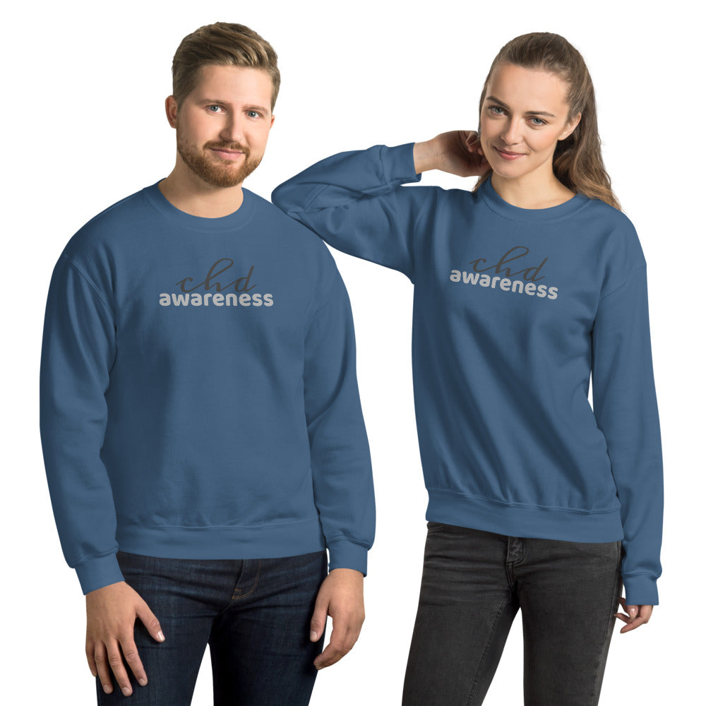 CHD Awareness Two Tone - Unisex Sweatshirt