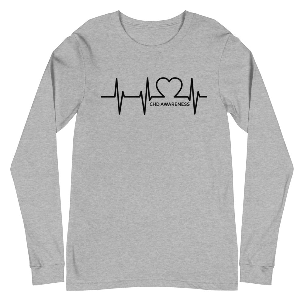 EKG - Unisex Long Sleeve Tee – CHD Apparel Co.
