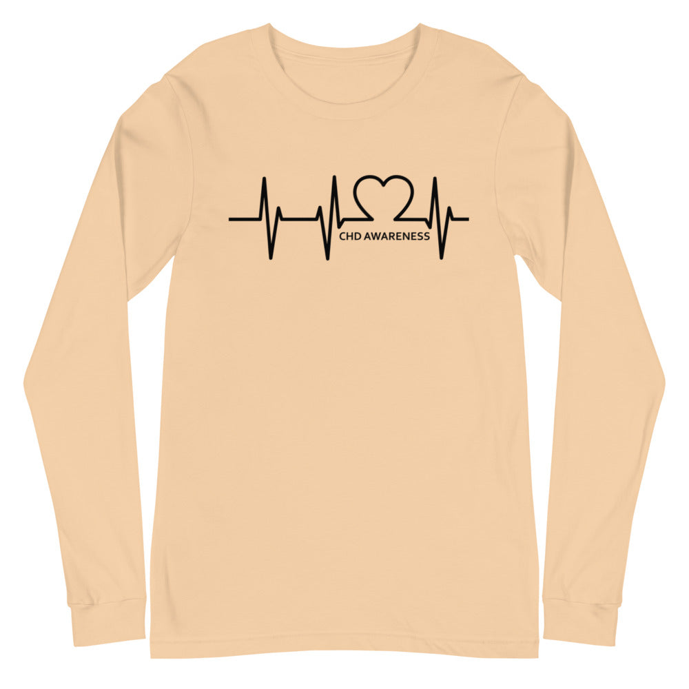EKG - Unisex Long Sleeve Tee – CHD Apparel Co.