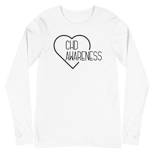 CHD Awareness - Unisex Long Sleeve Tee