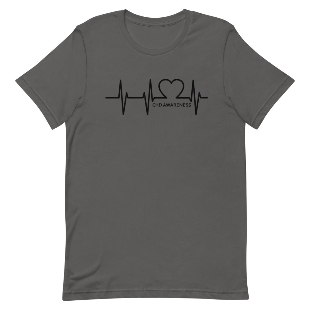EKG - Short-Sleeve Unisex T-Shirt – CHD Apparel Co.