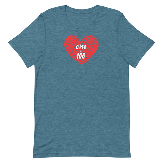 One in 100 - Short-Sleeve Unisex T-Shirt