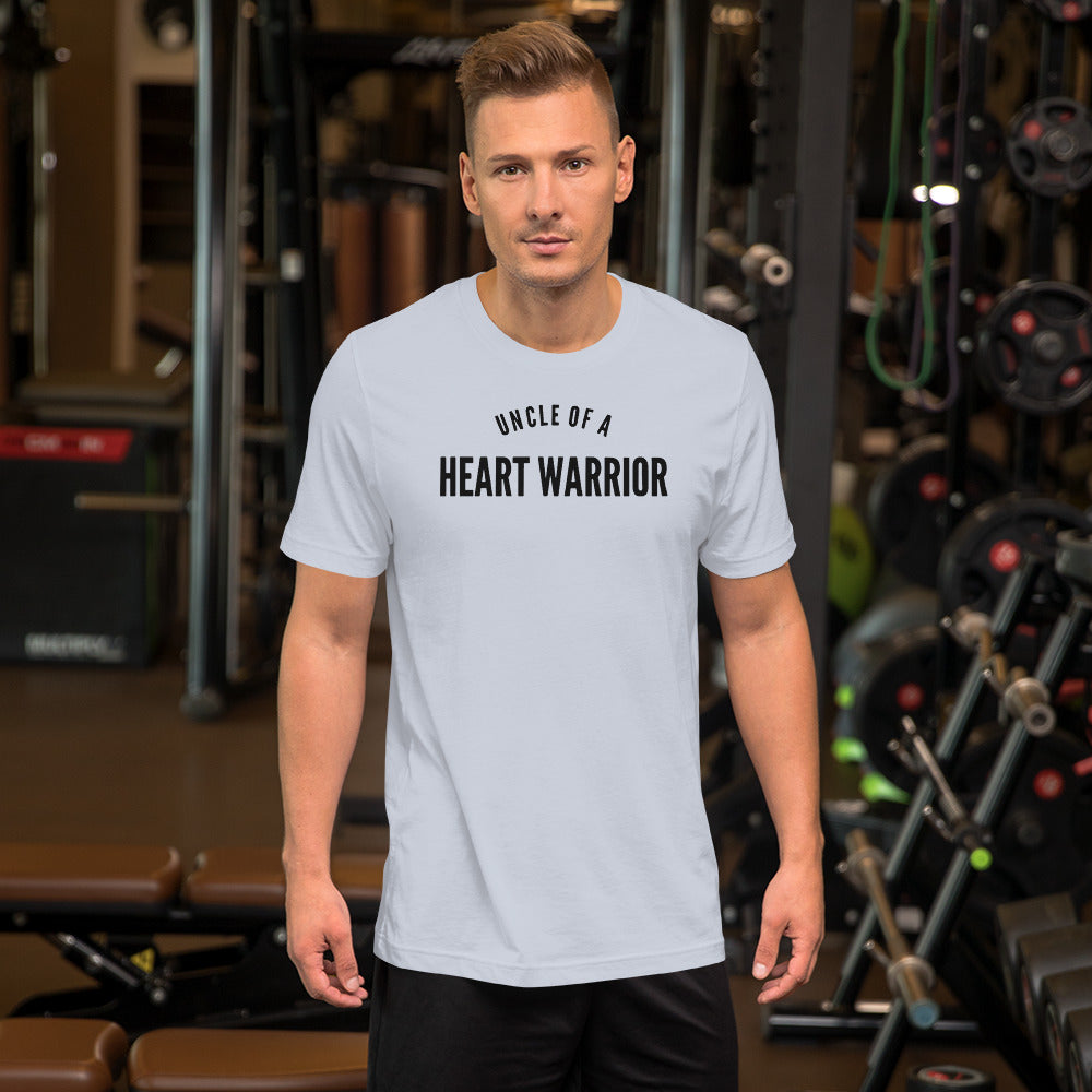 Uncle of a Heart Warrior - Short-Sleeve Unisex T-Shirt