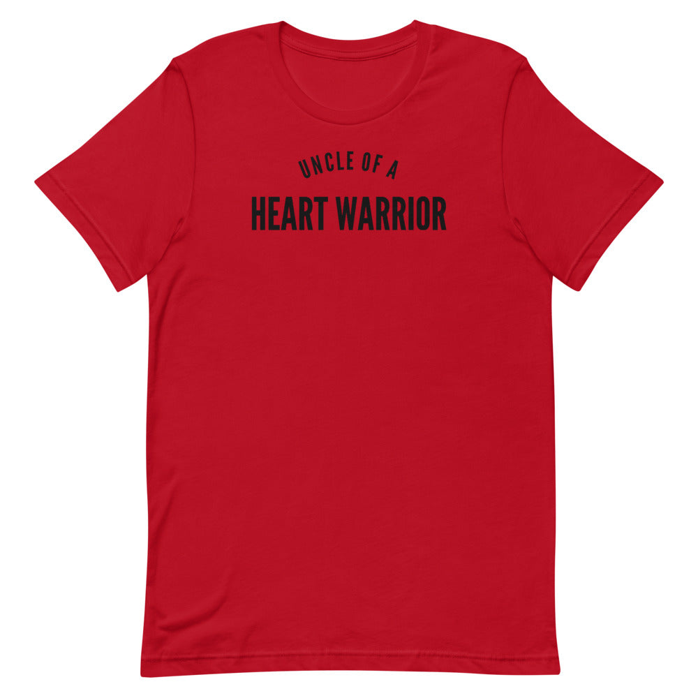 Uncle of a Heart Warrior - Short-Sleeve Unisex T-Shirt