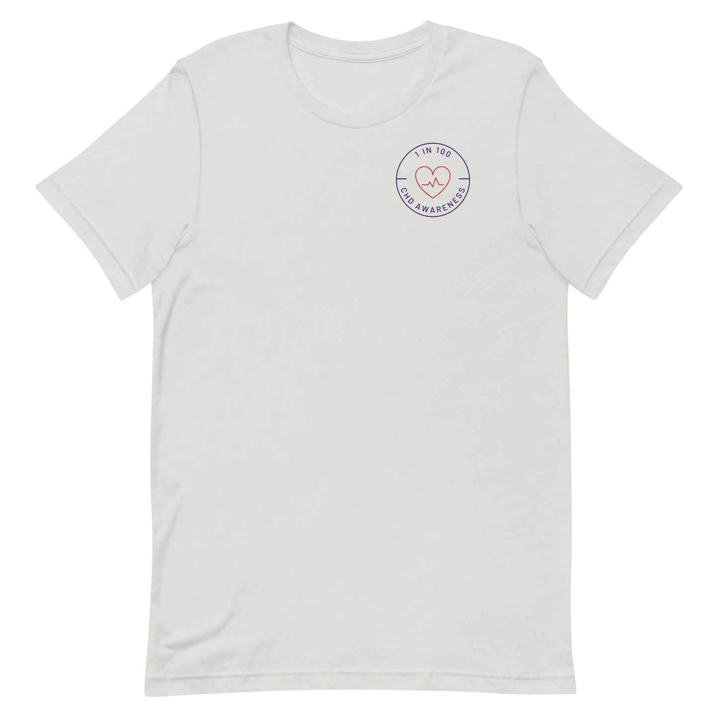 1 in 100 CHD Circle - Short-Sleeve Unisex T-Shirt