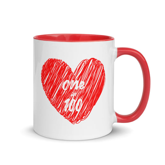 One in 100 - Mug with Color Inside