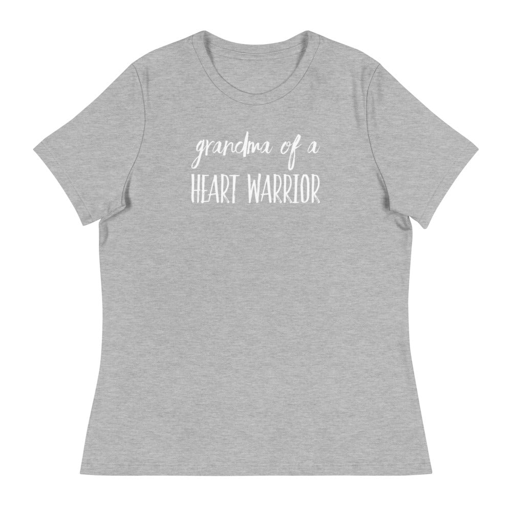 Grandma of a Heart Warrior - Women's Relaxed T-Shirt