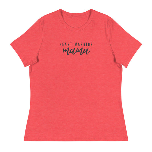 Heart Warrior Mama - Women's Relaxed T-Shirt