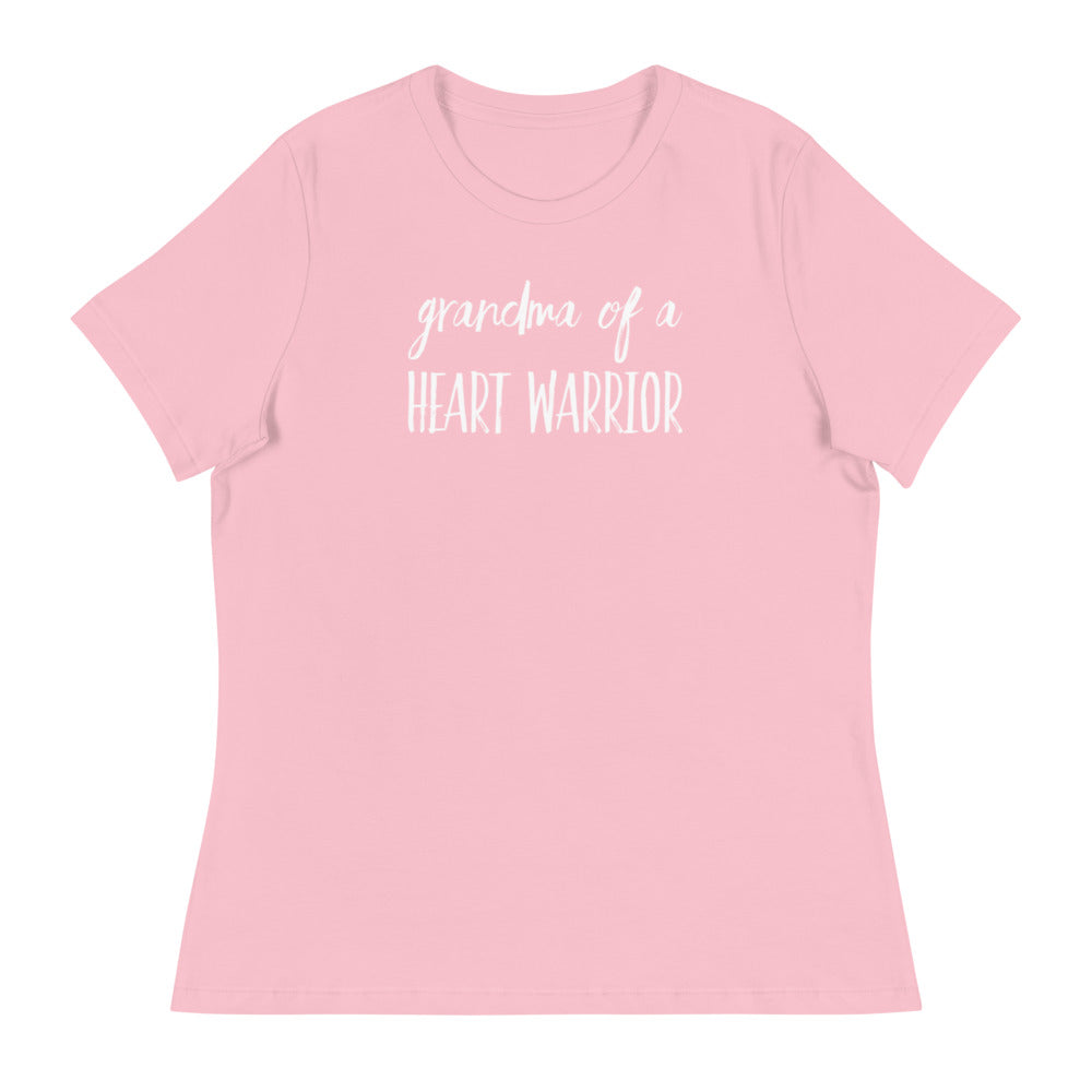 Grandma of a Heart Warrior - Women's Relaxed T-Shirt