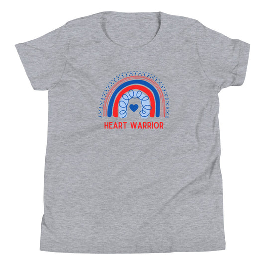 Rainbow Heart Warrior - Youth Short Sleeve T-Shirt