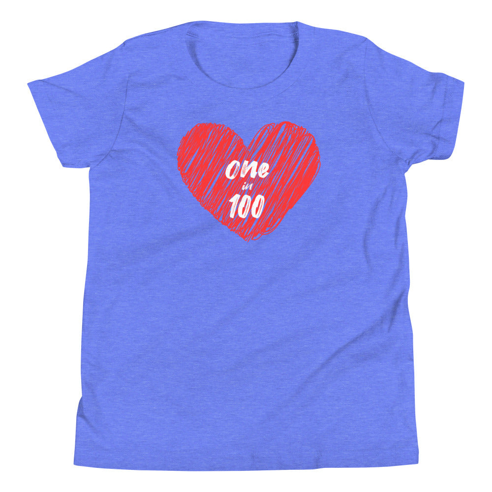 One in 100 - Youth Short Sleeve T-Shirt